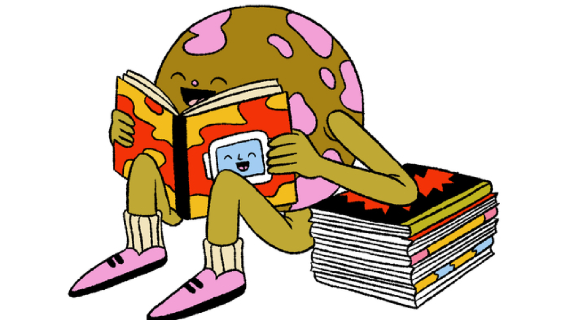 Illustrated earth reading books