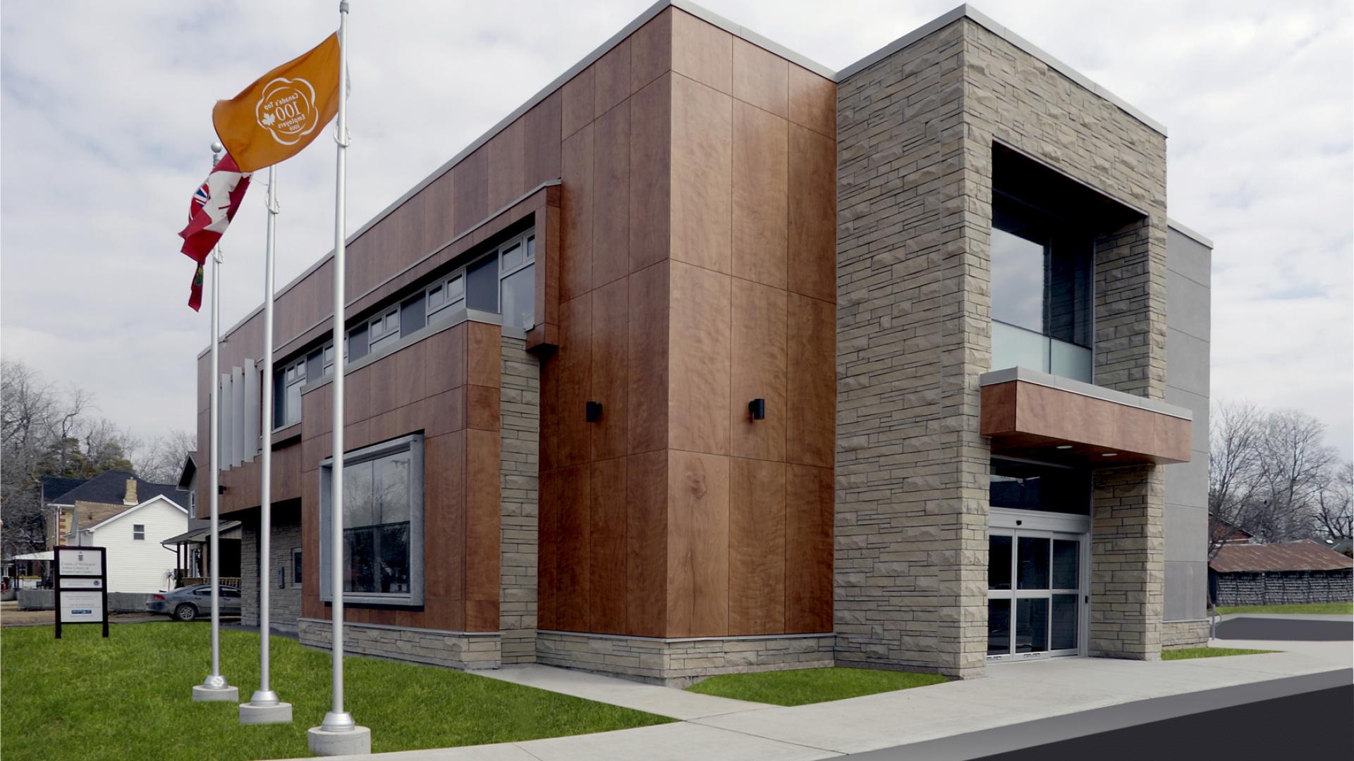Exterior of Arthur Branch